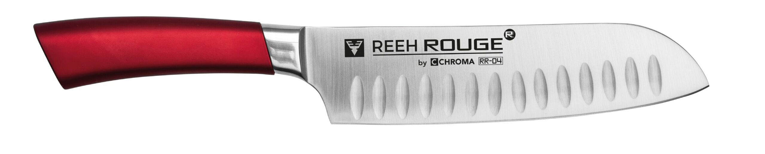 CHROMA Reeh Rouge Santoku 20cm