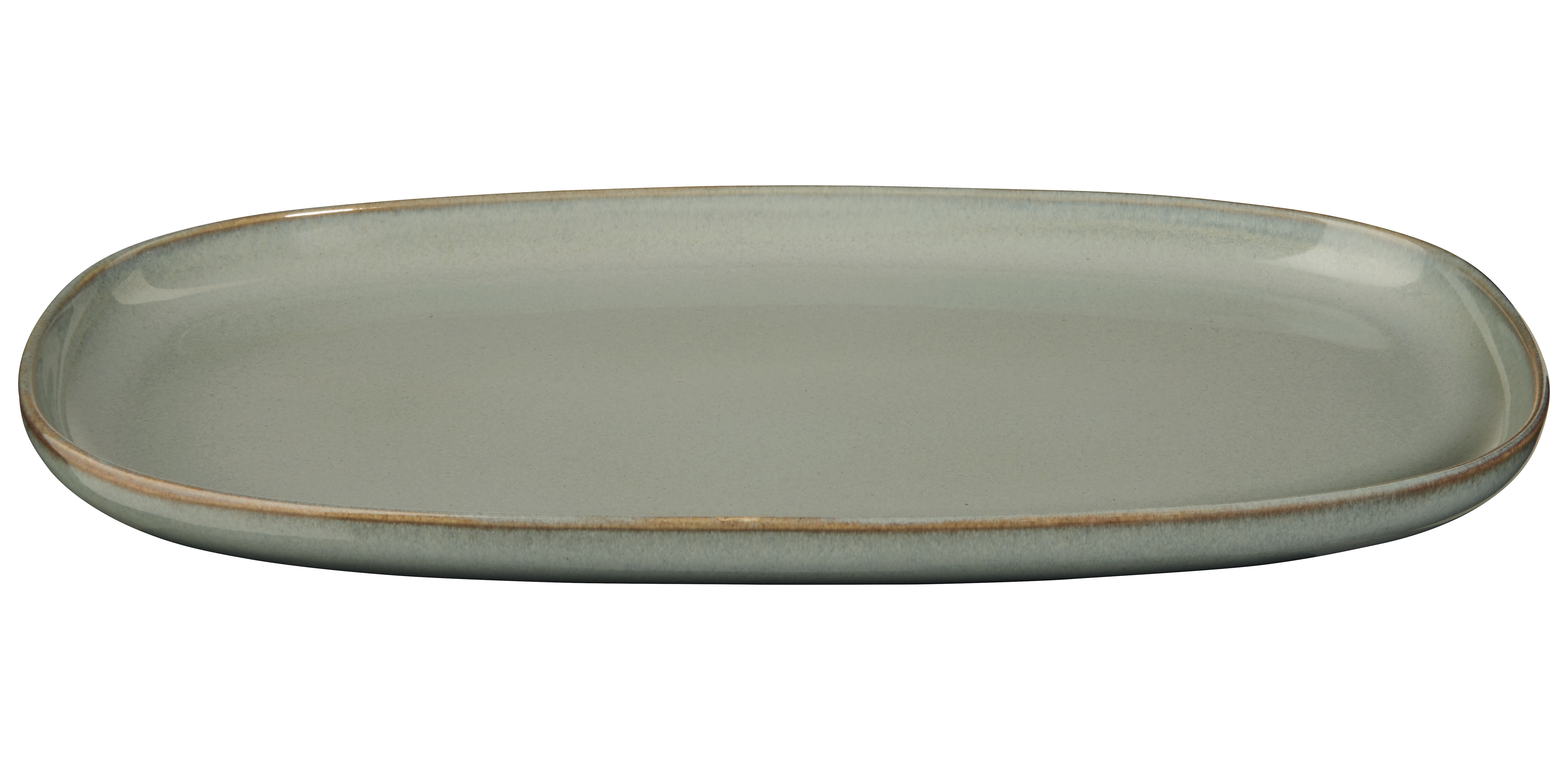 Platte oval, eucalyptus 31x18cm, Saisons