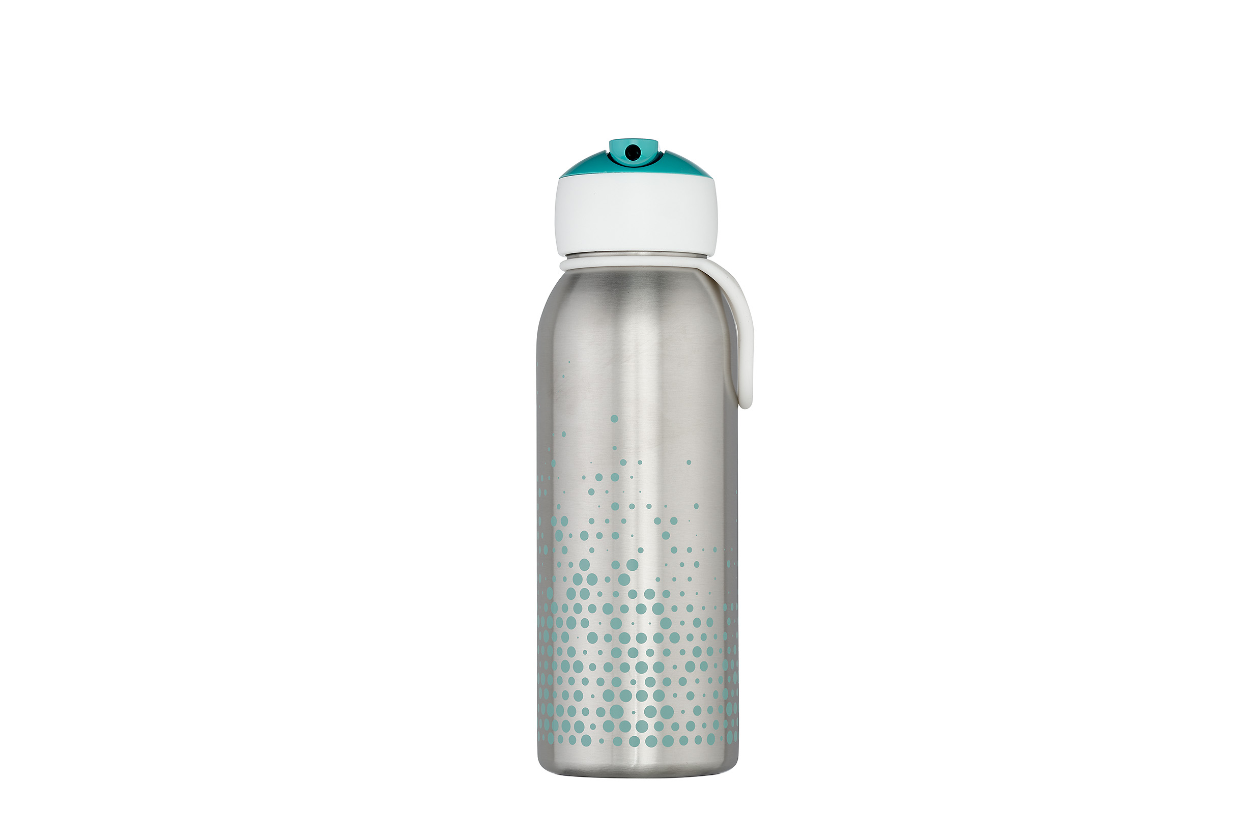 Thermoflasche flip-up campus 350ml, turquoise