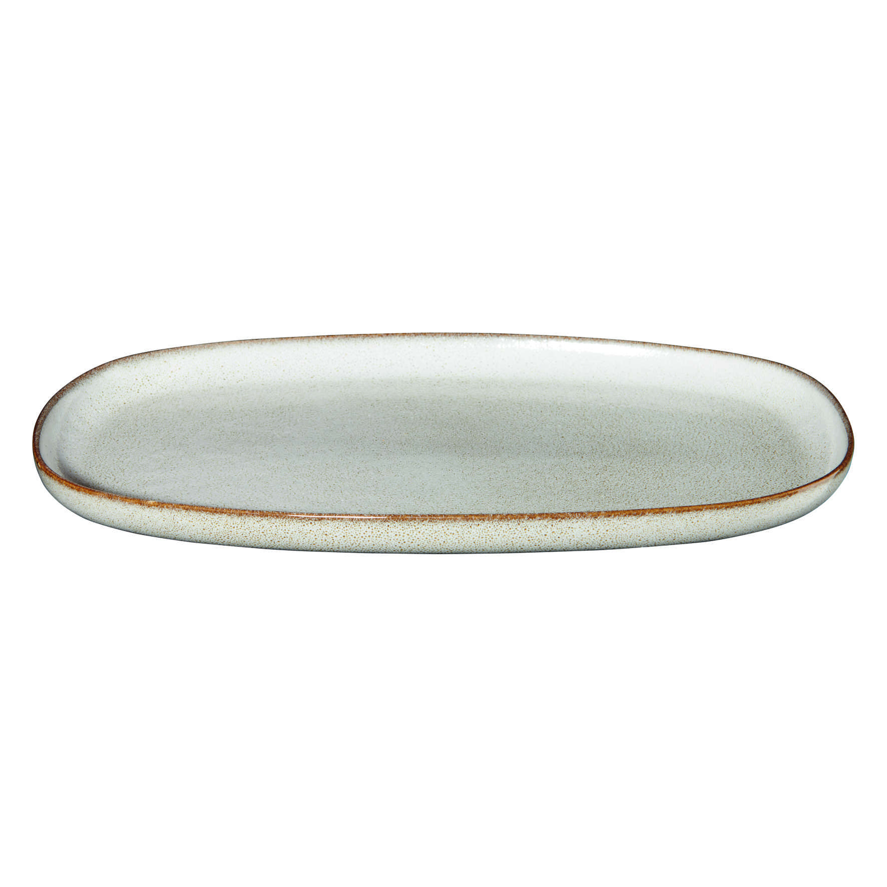 ASA - Platte oval, sand 31x18cm, Saisons