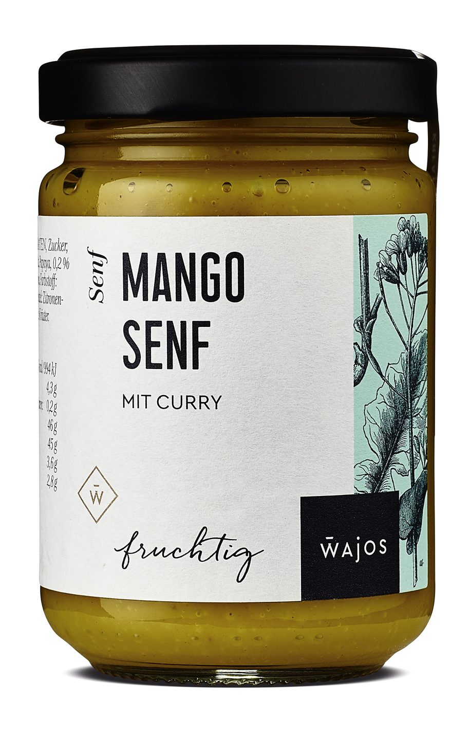 WAJOS - Mango Curry Senf 145ml  
