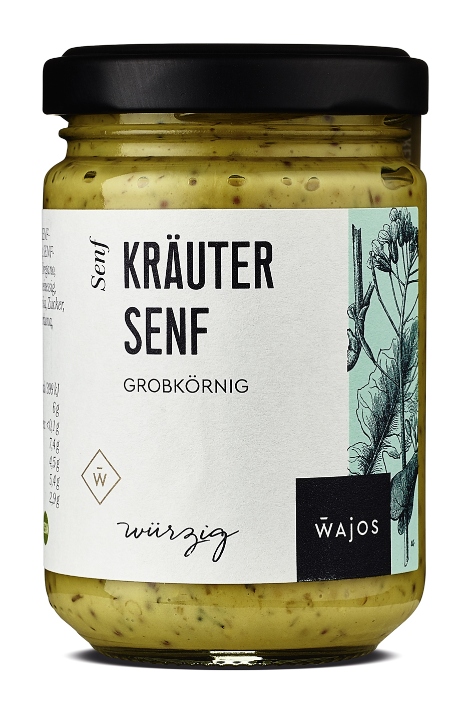 WAJOS - Kräuter Senf 145ml
