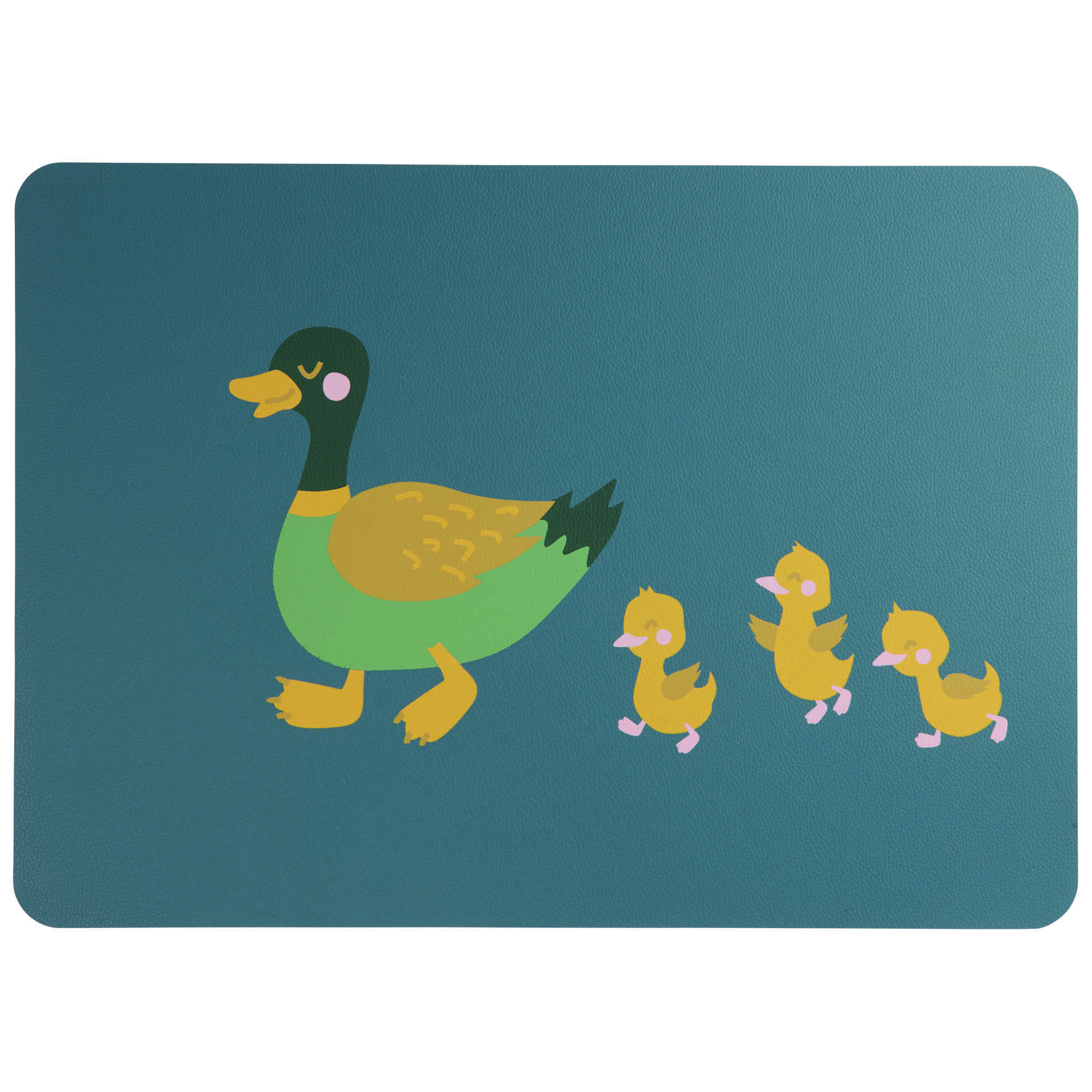 ASA - Tischset, Kids, 46x33cm Duck Emil wiht Ducklings