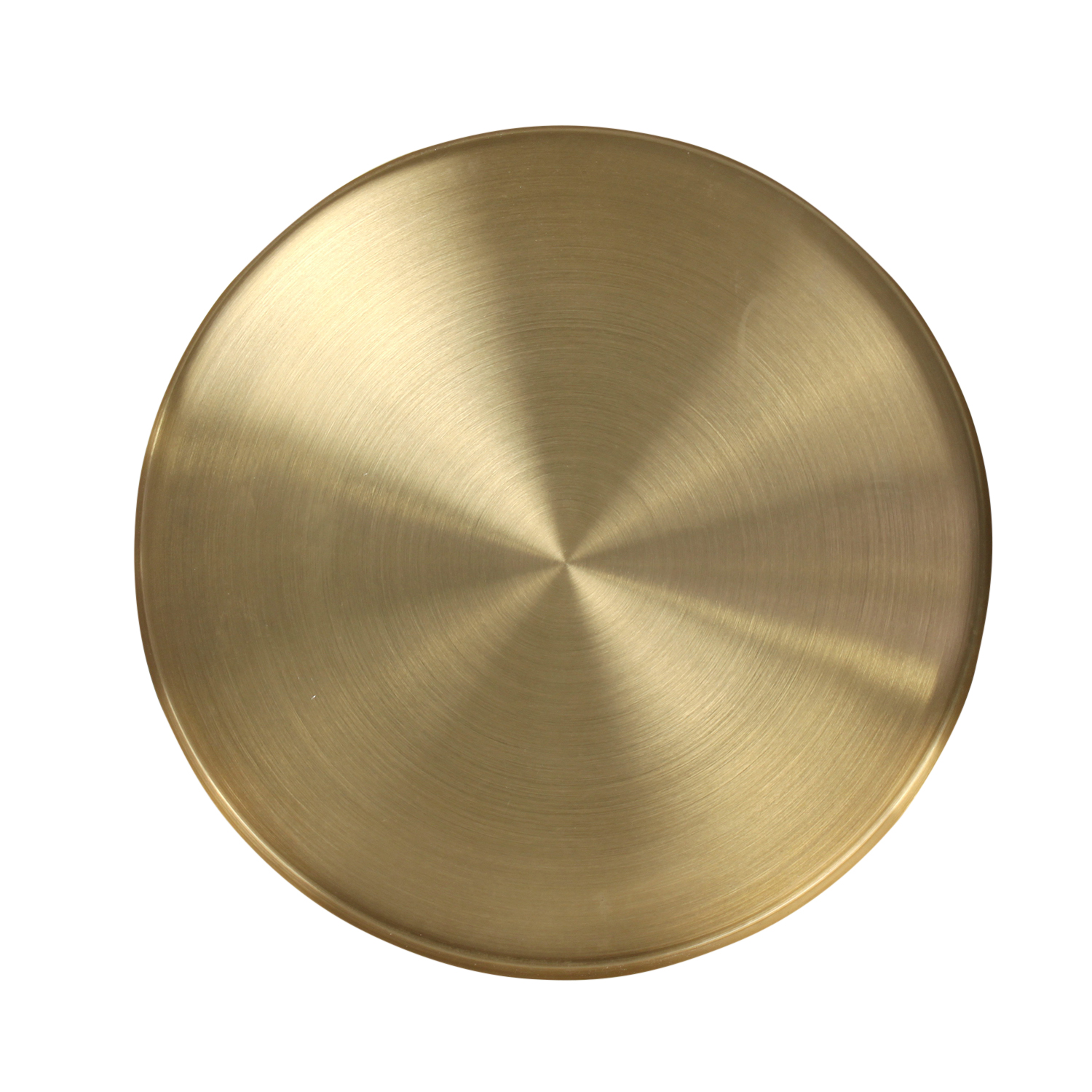 Dekotablett, gold Eisen, durch. 60cm
