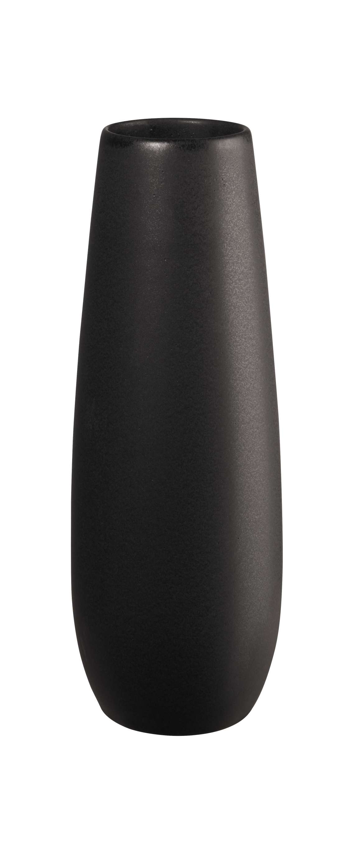 ASA - EASE, Vase, black iron D. 8cm, H. 32cm  